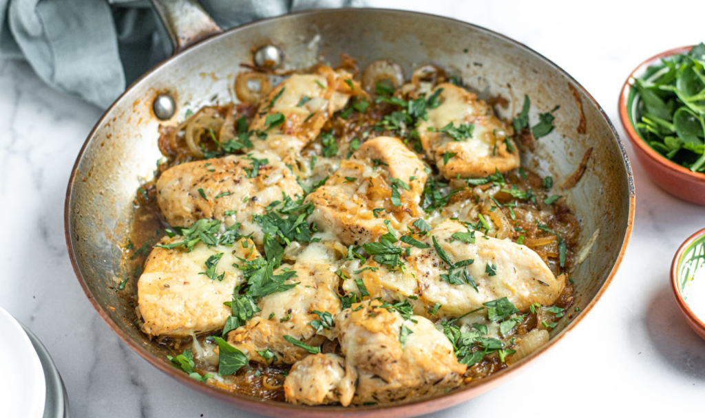 French Onion Chicken Skillet - Macrostax