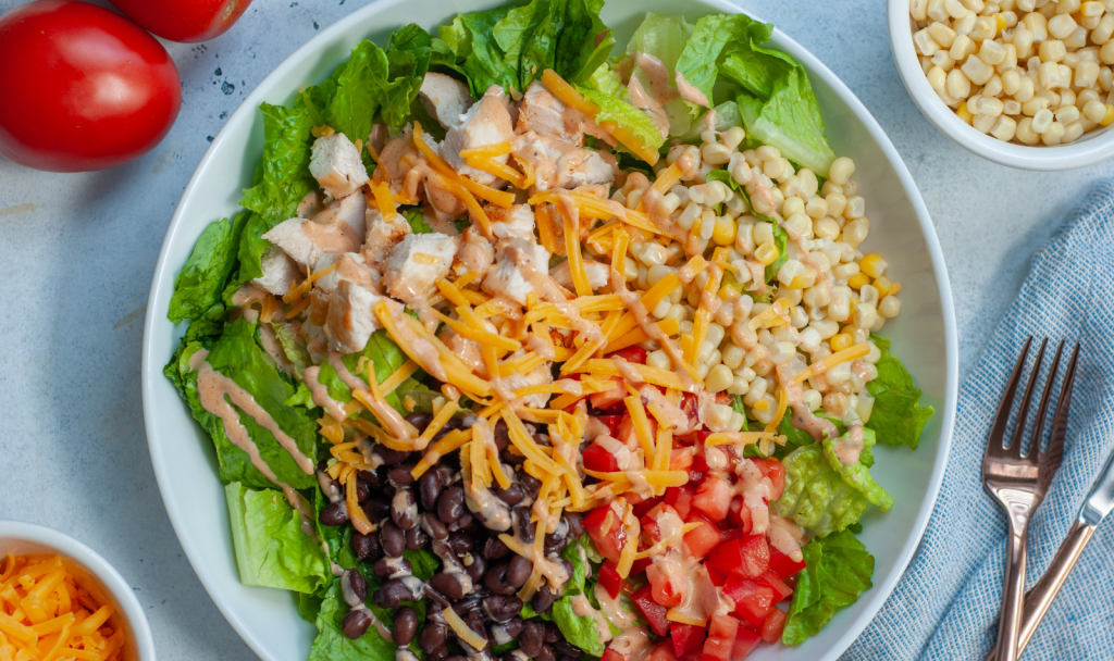 Bbq Ranch Chicken Salad - Macrostax