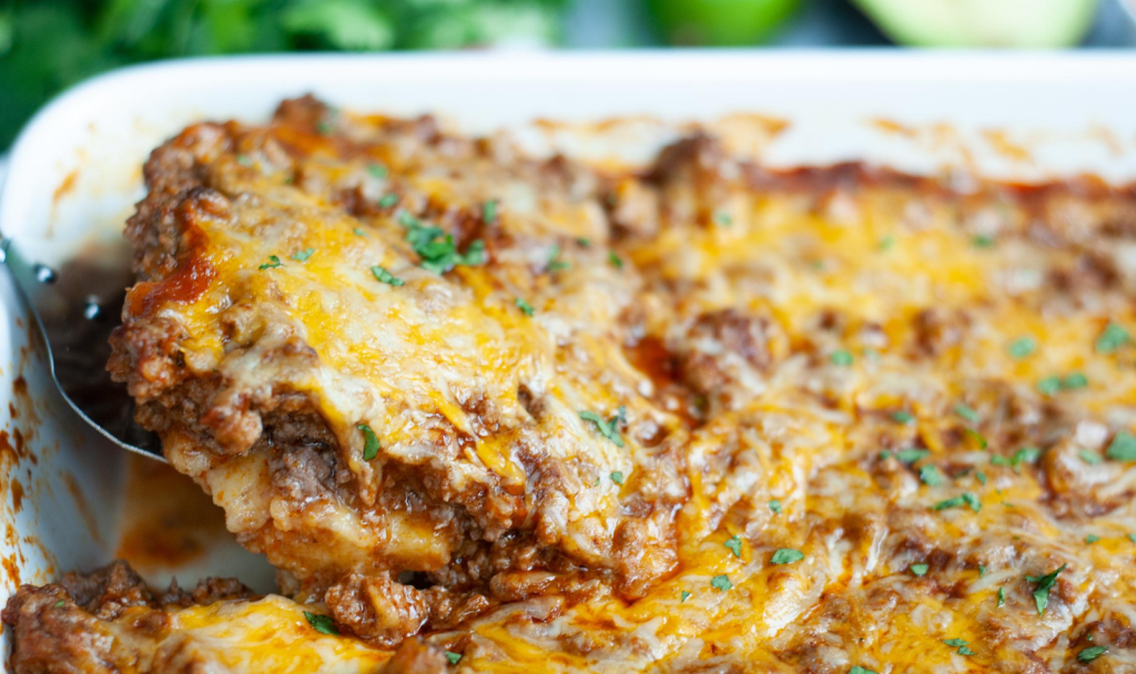 Beef Tamale Casserole - Macrostax