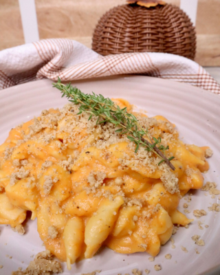 Pumpkin Mac & Cheese