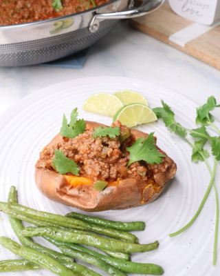 Sloppy Joe Sweet Potato