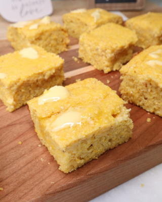 Greek Yogurt Corn Bread